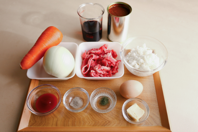 雪だるまビーフシチュー_材料