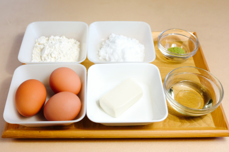 豆腐カステラ_材料
