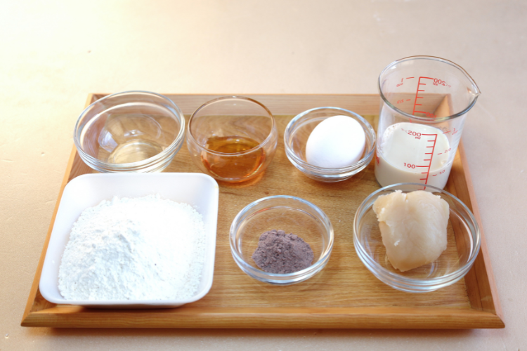 チョコどら焼き_材料