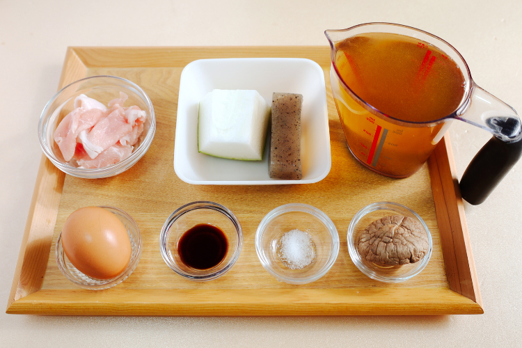 クーリジン_材料